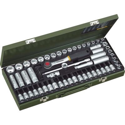 Proxxon Super-Kompakt-Steckschlüsselssatz 9 mm 3/8 Zoll 65-tlg. Proxxon Super-Kompakt-Steckschlüsselssatz 9 mm 3/8 Zoll 65-tlg.