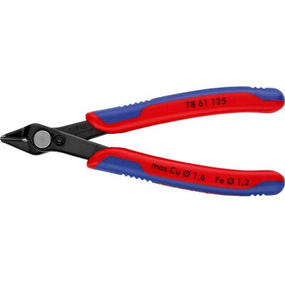 Knipex Electronic Super Knips brüniert mit Mehrkomponenten-Hüllen 125 mm Knipex Electronic Super Knips brüniert mit Mehrkomponenten-Hüllen 125 mm