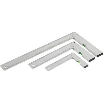 Schreinerwinkel-Set mit integrierter Wasserwaage Schreinerwinkel-Set mit integrierter Wasserwaage