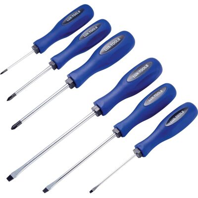 LUXTOOLS LUX-TOOLS Schraubendreher-Set 6-teilig LUXTOOLS LUX-TOOLS Schraubendreher-Set 6-teilig