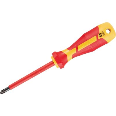 LUXTOOLS LUX-TOOLS VDE-Schraubendreher Professional PH2 x 100 mm LUXTOOLS LUX-TOOLS VDE-Schraubendreher Professional PH2 x 100 mm