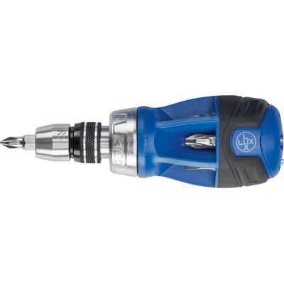 LUXTOOLS LUX-TOOLS Schraubendreher-Set Multi Bits Stubby 14-in-1 LUXTOOLS LUX-TOOLS Schraubendreher-Set Multi Bits Stubby 14-in-1