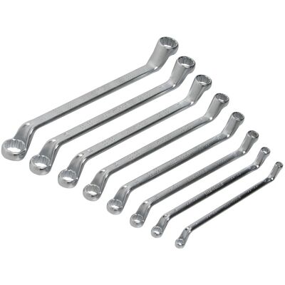 Lux Tools Ringnyckelsats, 8 Delar - Tool Set Lux Tools Ringnyckelsats, 8 Delar - Tool Set