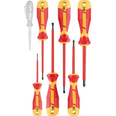 LUXTOOLS LUX-TOOLS VDE Schraubendreher-Set 7-teilig LUXTOOLS LUX-TOOLS VDE Schraubendreher-Set 7-teilig