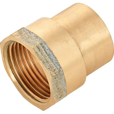 Löt-Übergangsmuffe Ø 28 mm x 30,3 mm (Rp 1) Rotguss Löt-Übergangsmuffe Ø 28 mm x 30,3 mm (Rp 1) Rotguss