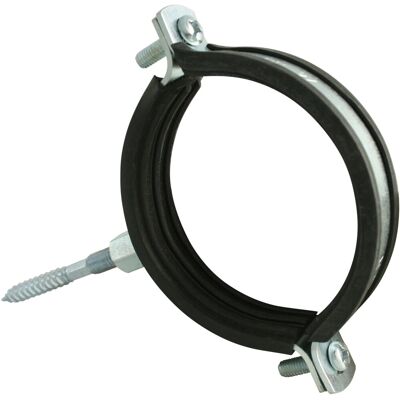Marley HT-Schelle mit Stockschraube schallgedämmt DN 110 Marley HT-Schelle mit Stockschraube schallgedämmt DN 110