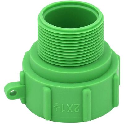 IBC Adapter S60x6 IG auf 47,8 mm (1 1/2 Zoll) AG IBC Adapter S60x6 IG auf 47,8 mm (1 1/2 Zoll) AG