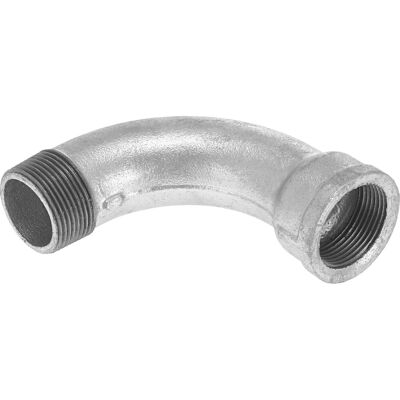 LUX-TOOLS Fitting 38,9 mm (Rp 1 1/4) Temperguss 90 Grad LUX-TOOLS Fitting 38,9 mm (Rp 1 1/4) Temperguss 90 Grad
