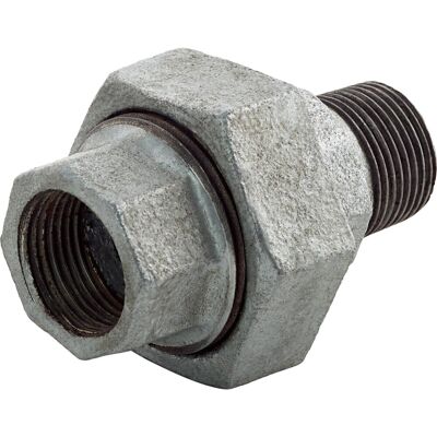 Fitting 24,1 mm (Rp 3/4) x 26,4 mm (R 3/4) Temperguss Fitting 24,1 mm (Rp 3/4) x 26,4 mm (R 3/4) Temperguss
