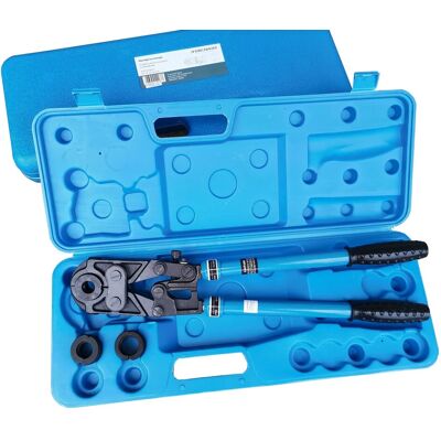 Kirchhoff Handpresszange mit Einsätze 16-20-26 mm für Mehrschichtverbundrohr Kirchhoff Handpresszange mit Einsätze 16-20-26 mm für Mehrschichtverbundrohr