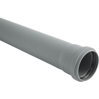 Marley HT-Rohr mit Steckmuffe DN 90 1000 mm Marley HT-Rohr mit Steckmuffe DN 90 1000 mm