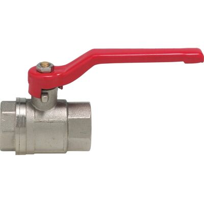 Kugelhahn 24,1 mm (Rp 3/4) IG matt verchromt Kugelhahn 24,1 mm (Rp 3/4) IG matt verchromt