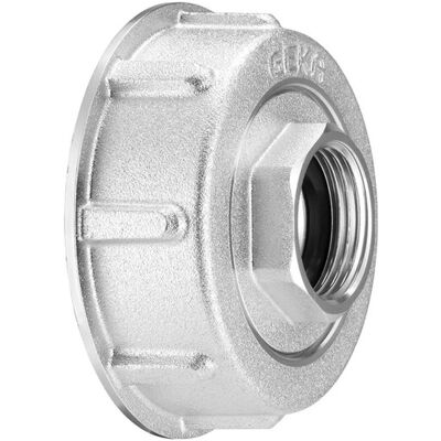 GEKA plus IBC Adapter 2-teilig Al S60x6 IG G3/4 GEKA plus IBC Adapter 2-teilig Al S60x6 IG G3/4