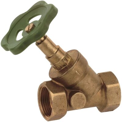 Kirchhoff Schrägsitzventil ohne Entleerung Messing Glänzend 24,2 mm (3/4 Zoll IG) Kirchhoff Schrägsitzventil ohne Entleerung Messing Glänzend 24,2 mm (3/4 Zoll IG)