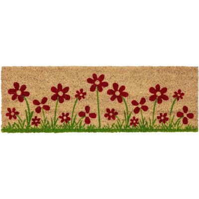 Astra Türmatte Coco Style 25 cm x 75 cm Blumenwiese Beige Astra Türmatte Coco Style 25 cm x 75 cm Blumenwiese Beige