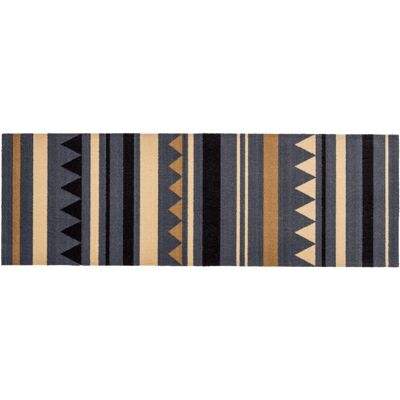 Astra Sauberlaufmatte Miabella 50 cm x 150 cm Streifen Grau-Braun Astra Sauberlaufmatte Miabella 50 cm x 150 cm Streifen Grau-Braun