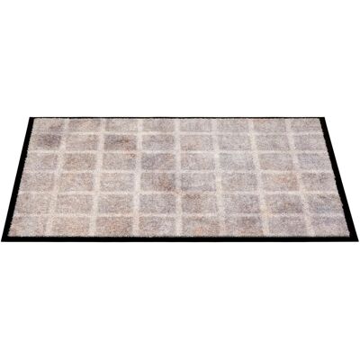Schöner Wohnen Fußmatte Bellevue Karo 50 cm x 70 cm Hellgrau Schöner Wohnen Fußmatte Bellevue Karo 50 cm x 70 cm Hellgrau