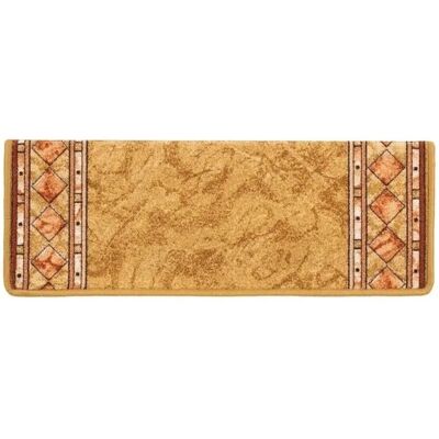 KARAT Stufenmatte Rügen Selbstklebend Strapazierfähig Beige Rechteckig 65 x 23,5 cm KARAT Stufenmatte Rügen Selbstklebend Strapazierfähig Beige Rechteckig 65 x 23,5 cm