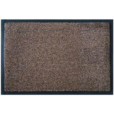 Floordirekt Schmutzfangmatte KARAT Fußmatte Waschbar Rutschfest Braun 50 x 80 cm Floordirekt Schmutzfangmatte KARAT Fußmatte Waschbar Rutschfest Braun 50 x 80 cm