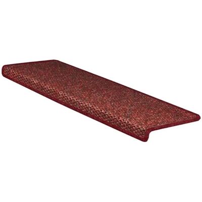 KARAT Stufenmatte Kalkutta Sisaloptik Rot 23,5 x 65 cm Rechteckig KARAT Stufenmatte Kalkutta Sisaloptik Rot 23,5 x 65 cm Rechteckig