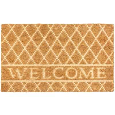 Astra Türmatte Coco Shape Welcome ca. 45 cm x 75 cm Natur Astra Türmatte Coco Shape Welcome ca. 45 cm x 75 cm Natur