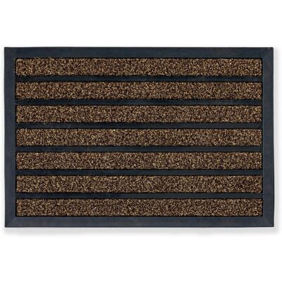 Astra Fußmatte Scraper Line ca. 40 cm x 60 cm Braun Astra Fußmatte Scraper Line ca. 40 cm x 60 cm Braun
