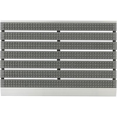ASTRA-Kollektion Fußmatte Super Brush Grau 40 cm x 60 cm ASTRA-Kollektion Fußmatte Super Brush Grau 40 cm x 60 cm