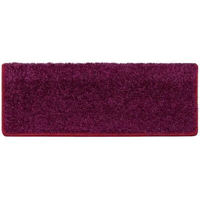 KARAT Shaggy Stufenmatte Sphinx Hochflor Violett 23,5 x 65 cm Rechteckig KARAT Shaggy Stufenmatte Sphinx Hochflor Violett 23,5 x 65 cm Rechteckig
