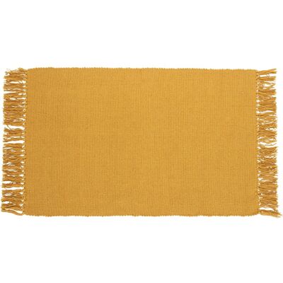 OBI Baumwoll Teppich Uni Mustard 50 x 80 cm OBI Baumwoll Teppich Uni Mustard 50 x 80 cm
