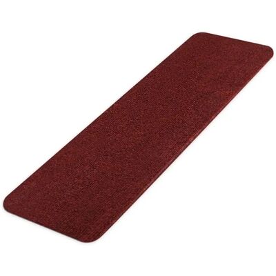 KARAT Stufenmatte Leipzig Selbstklebend Rot Rechteckig Ohne Lippe 21 x 65 cm KARAT Stufenmatte Leipzig Selbstklebend Rot Rechteckig Ohne Lippe 21 x 65 cm