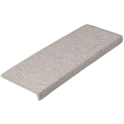 KARAT Stufenmatte Sabang Sisaloptik Gekettelt Silber 23,5 x 65 cm Rechteckig KARAT Stufenmatte Sabang Sisaloptik Gekettelt Silber 23,5 x 65 cm Rechteckig
