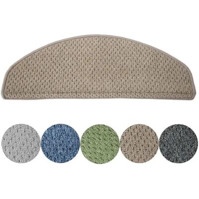 KARAT Stufenmatte Baleno Treppenschutz Beige Rechteckig 23,5 x 65 cm KARAT Stufenmatte Baleno Treppenschutz Beige Rechteckig 23,5 x 65 cm