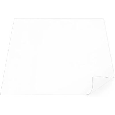 Floordirekt Bodenschutzmatte PVC für Hartböden Transparent Zuschnitt 114 x 120 cm Floordirekt Bodenschutzmatte PVC für Hartböden Transparent Zuschnitt 114 x 120 cm