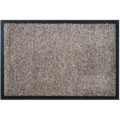 Floordirekt Schmutzfangmatte KARAT Fußmatte Waschbar Rutschfest Beige 50 x 80 cm Floordirekt Schmutzfangmatte KARAT Fußmatte Waschbar Rutschfest Beige 50 x 80 cm