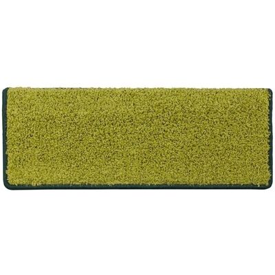 KARAT Shaggy Stufenmatte Sphinx Hochflor Grün 23,5 x 65 cm Rechteckig KARAT Shaggy Stufenmatte Sphinx Hochflor Grün 23,5 x 65 cm Rechteckig