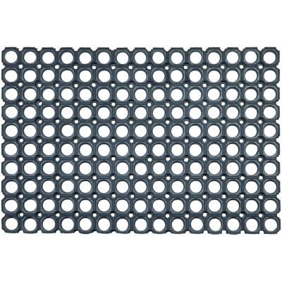 ASTRA-Kollektion Fußmatte Gummi Quadro light 40 cm x 60 cm ASTRA-Kollektion Fußmatte Gummi Quadro light 40 cm x 60 cm
