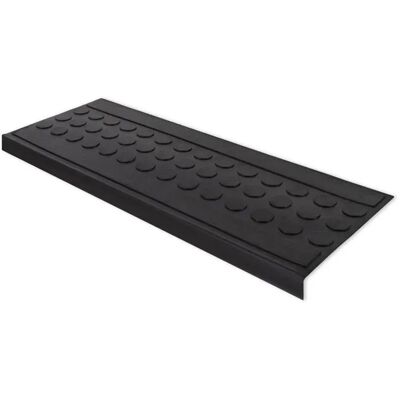 KARAT Gummi Stufenmatte Coin für den Außenbereich Antirutschmatte 25 x 75 cm KARAT Gummi Stufenmatte Coin für den Außenbereich Antirutschmatte 25 x 75 cm