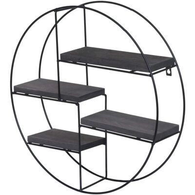 MCW Wandregal K76 45x45x11cm Dunkelgrau MCW Wandregal K76 45x45x11cm Dunkelgrau