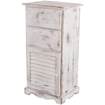MCW Kommode Schrank 81x40x32cm Weiß MCW Kommode Schrank 81x40x32cm Weiß