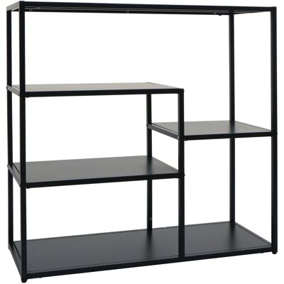 MCW Regal P98 Industrial Metall 80x80x30cm Schwarz MCW Regal P98 Industrial Metall 80x80x30cm Schwarz
