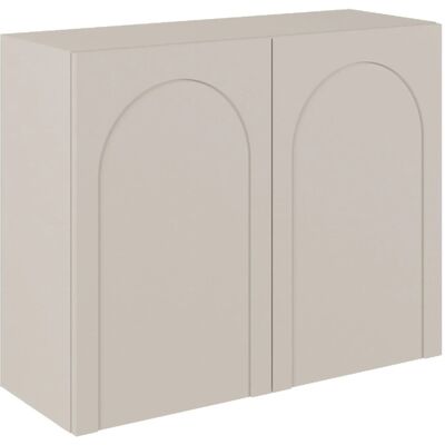 Selsey Sideboard Arkadia Zweitürig mit Gefrästen Fronten 100 cm Kaschmir Selsey Sideboard Arkadia Zweitürig mit Gefrästen Fronten 100 cm Kaschmir