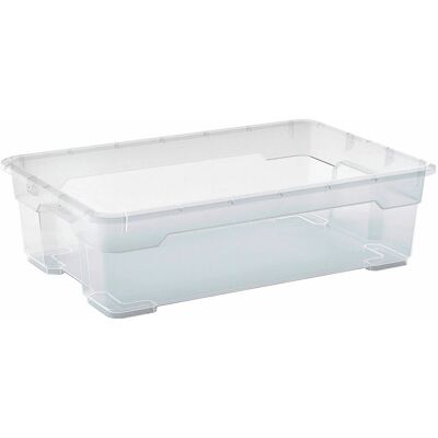OBI Allzweckbox Santos M 16 cm x 38 cm x 56,5 cm 25 l Transparent OBI Allzweckbox Santos M 16 cm x 38 cm x 56,5 cm 25 l Transparent