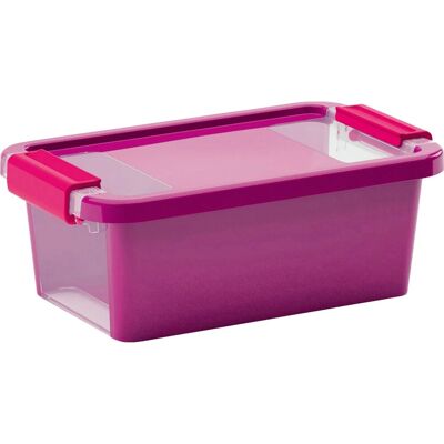 Kis Aufbewahrungsbox Bi XS mit Deckel Violett Kis Aufbewahrungsbox Bi XS mit Deckel Violett