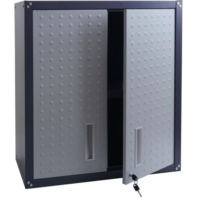 MCW Hängeschrank O52 Abschließbar Stahl 77x77x31cm Hellgrau/dunkelgrau MCW Hängeschrank O52 Abschließbar Stahl 77x77x31cm Hellgrau/dunkelgrau