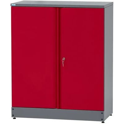 Küpper Hochschrank mit 2 Türen 3 Fachböden 110 cm Dunkelrot Küpper Hochschrank mit 2 Türen 3 Fachböden 110 cm Dunkelrot
