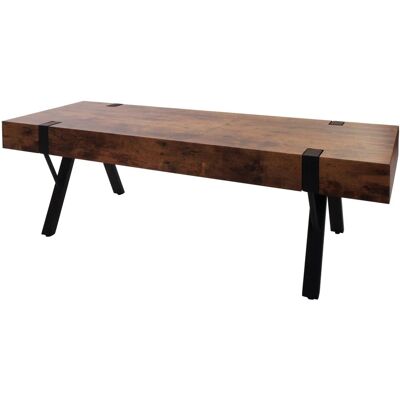 MCW TV-Rack L54 Metall 42x120x40cm Dunkle Wildeiche MCW TV-Rack L54 Metall 42x120x40cm Dunkle Wildeiche