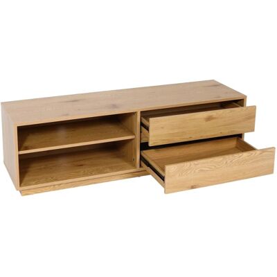 MCW TV-Rack J78 MDF 42x140x40cm Eiche-Optik MCW TV-Rack J78 MDF 42x140x40cm Eiche-Optik