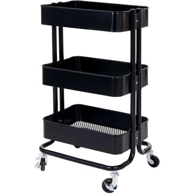 MCW Servierwagen C64 ohne Griff Schwarz ohne Griff MCW Servierwagen C64 ohne Griff Schwarz ohne Griff