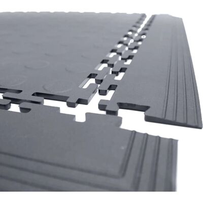Coba Europe Schwarzes PVC Fliesenprofil - Kantenschutz Coba Europe Schwarzes PVC Fliesenprofil - Kantenschutz