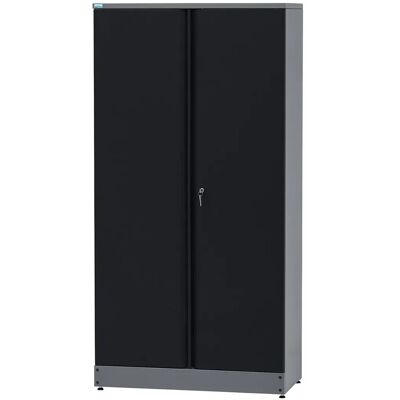 Küpper Materialschrank mit 2 Türen 10 Schubladen 180 cm Schwarz Küpper Materialschrank mit 2 Türen 10 Schubladen 180 cm Schwarz